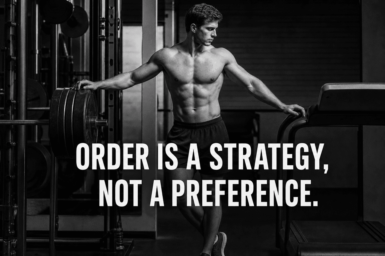 Cardio before or after weights: why the order depends on your goal